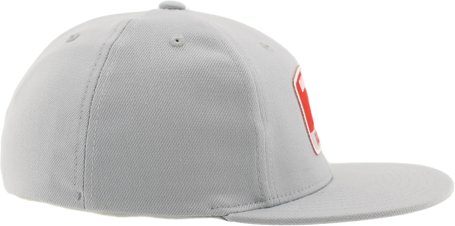 Ohio State Buckeyes NCAA Officially Licensed Fitted Hat M15Z Switchback Light Gray, Large - Image 7