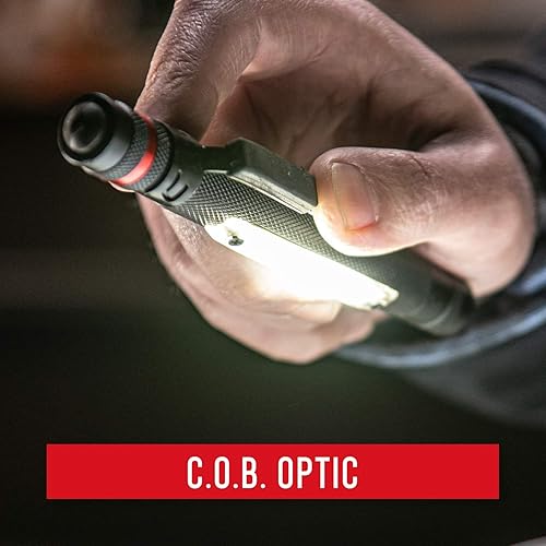 Miniatura 3 de Coast® G23 120 Lumen Alcalino Dual Power Magnético LED Penlight con C.O.B. Área Luz