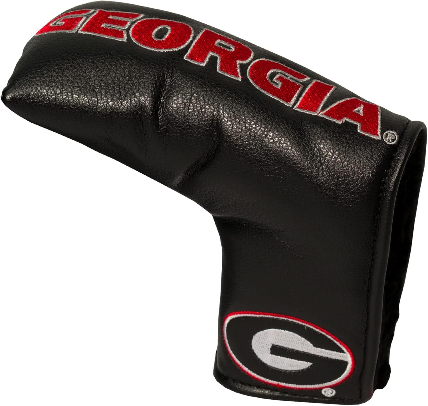 Team Golf NCAA Georgia Bulldogs Vintage Blade Putter Cover Golf Club Vintage Blade Putter Headcover, Form Fitting Design, Fits Scotty Cameron, Taylormade, Odyssey, Titleist, Ping, Callaway