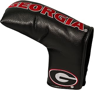 Team Golf NCAA Georgia Bulldogs Vintage Blade Putter Cover Golf Club Vintage Blade Putter Headcover, Form Fitting Design, Fits Scotty Cameron, Taylormade, Odyssey, Titleist, Ping, Callaway