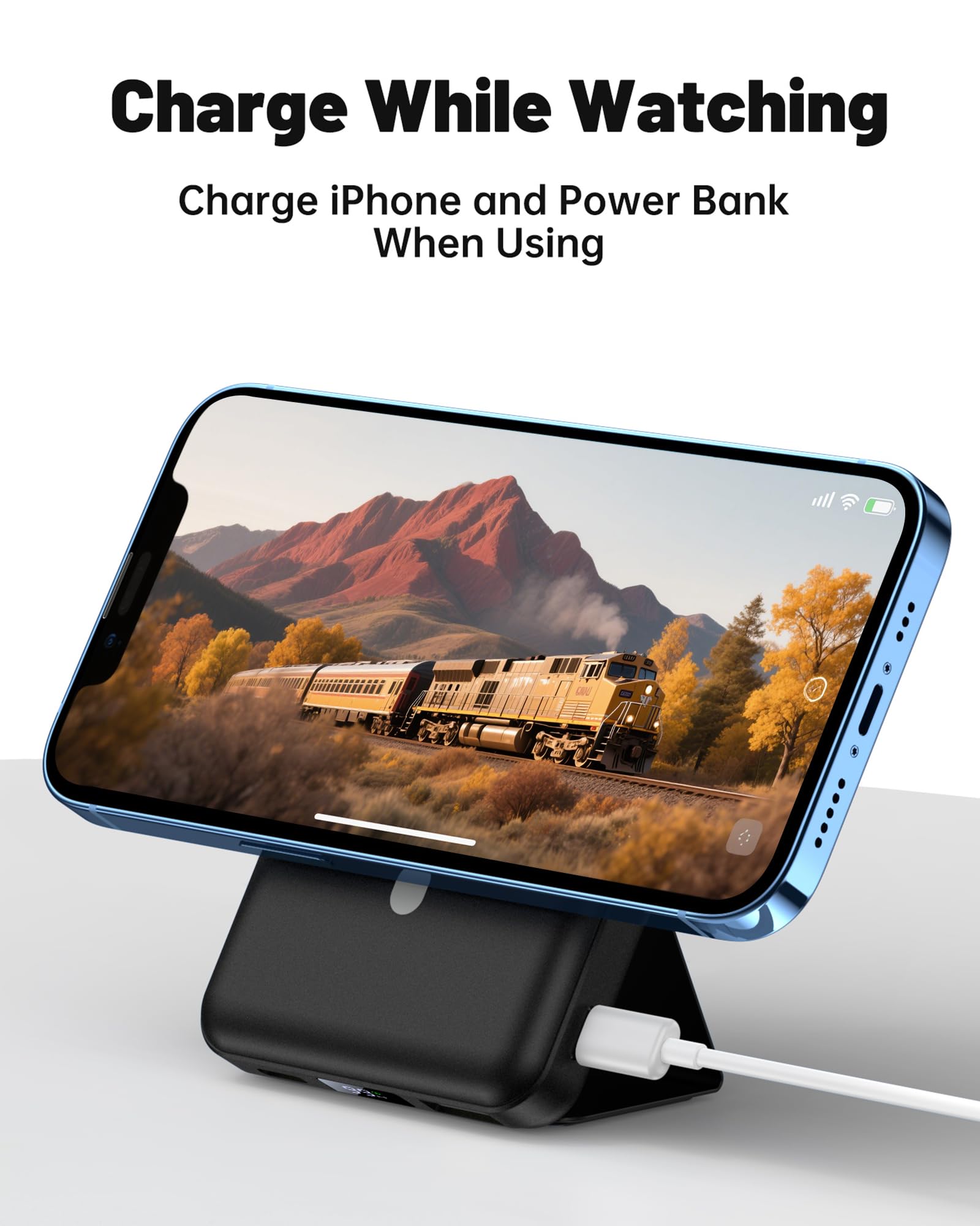 Power Bank 10000mAh, Yiisonger Caricabatterie Portatile Magnetico Wireless PD 22.5W Ricarica Rapida USB QC3.0 Display LED Tipo-C Batteria Mag-Safe per iPhone 12/13/14 Mini/Pro/Pro Max(Blue Power Bank 10000mAh, Yiisonger Caricabatterie Portatile Magnetico Wireless PD 22.5W Ricarica Rapida USB QC3.0 Display LED Tipo-C Batteria Mag-Safe per iPhone 12/13/14 Mini/Pro/Pro Max(Blue