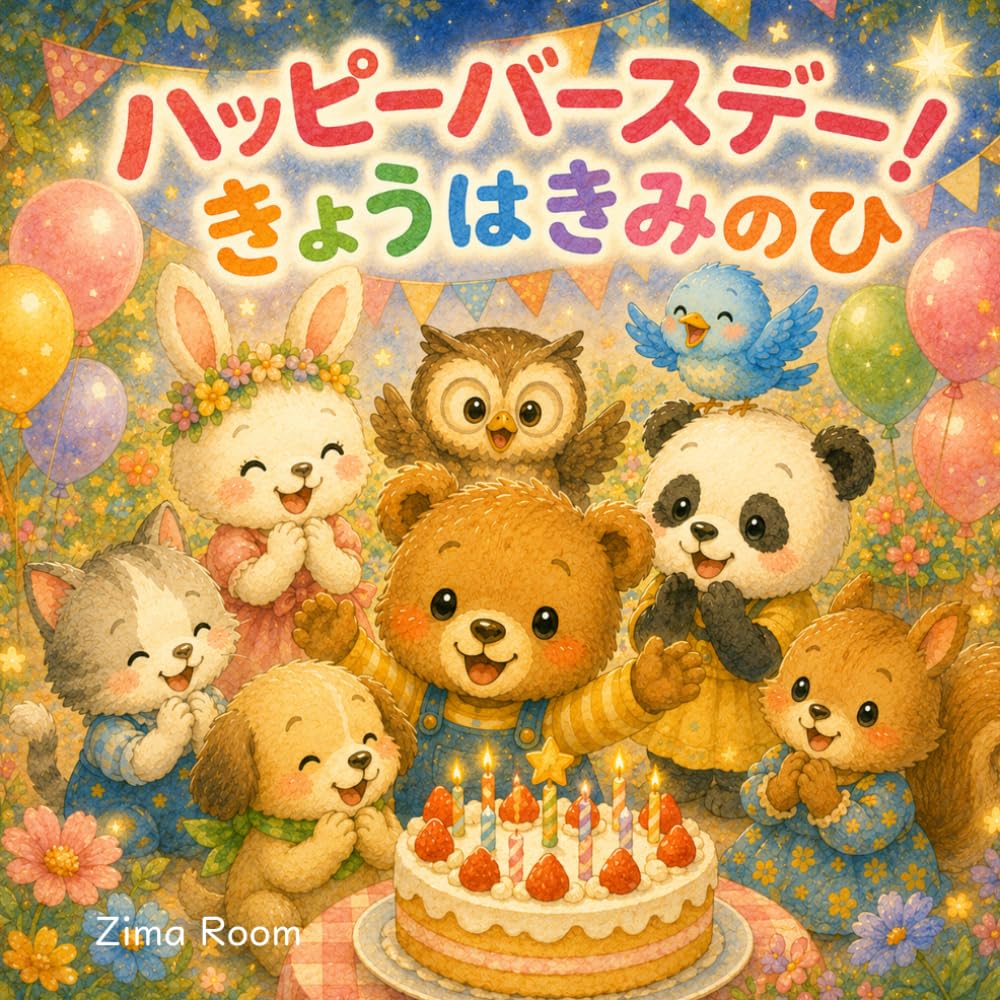 ハッピーバースデー！きょうはきみのひ: くーとどうぶつたちの、やさしいおたんじょうび絵本