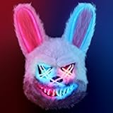 ZONESTA Halloween Purge Mask,Hacker Anonymous V/Animal Mask for Costume Party Cosplay Props Toy