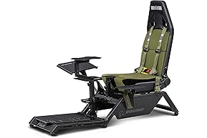 Experiencing Next-Level Virtual Soaring: Next Level Racing Flight Simulator Cockpit: Boeing Military Edition