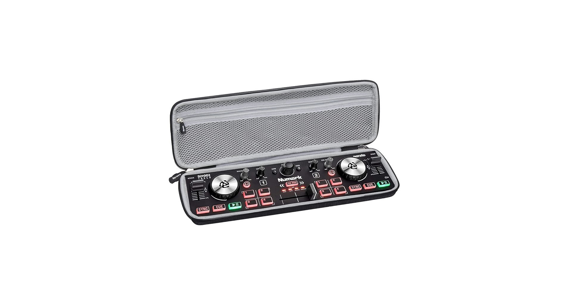 Numark DJ2GO2 コントローラー ＋ 専用ケース Amazon.com: khanka Hard Travel Case Replacement for Numark