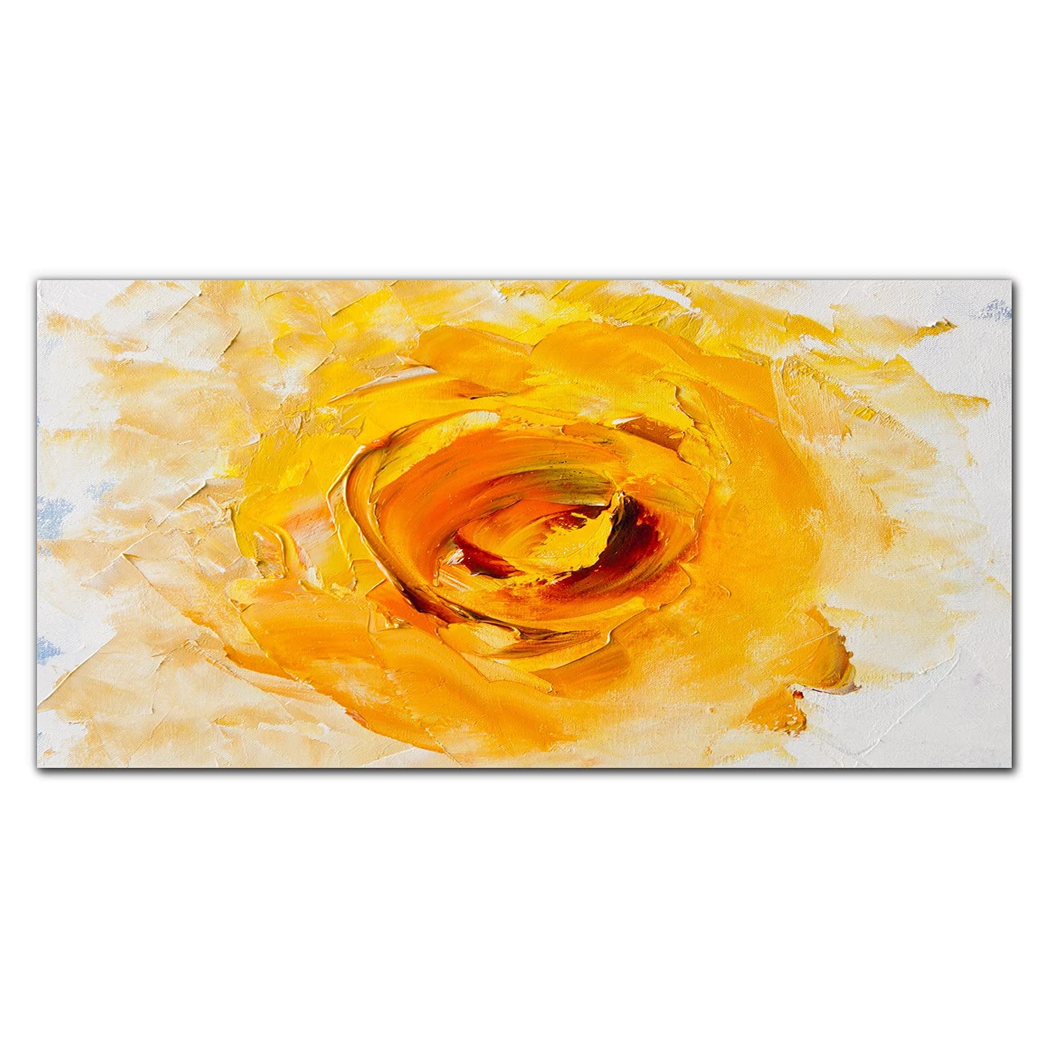Crédence de cuisine 120x60cm en verre trempé adhésif motif fleur