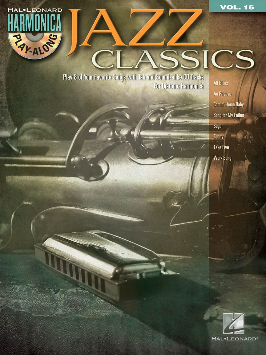 Jazz classics harmonica +cd