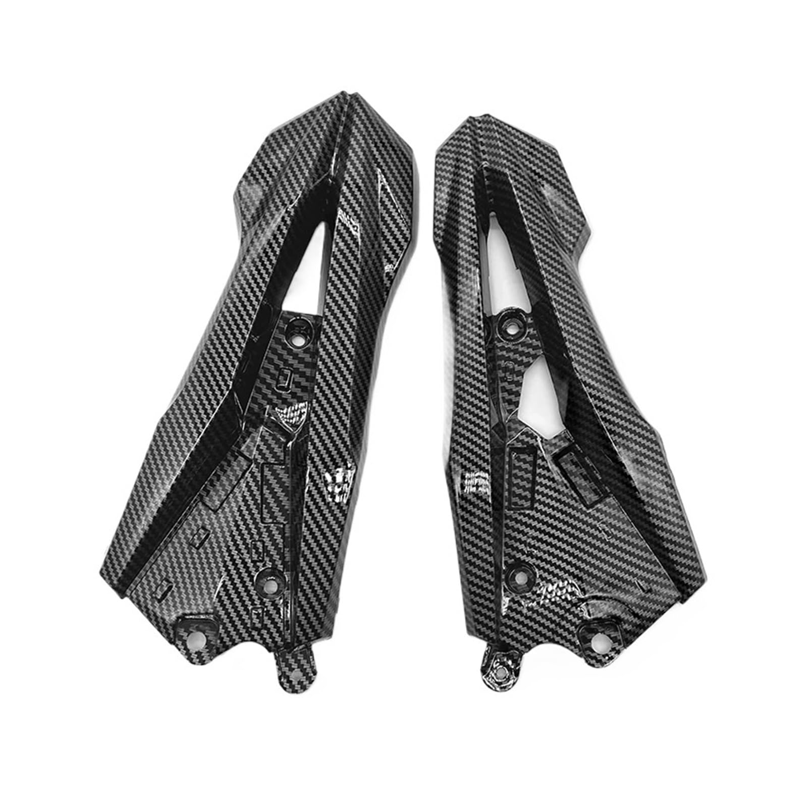 Carenado Protector del Panel de la Cubierta Lateral de la Motocicleta | Compatible con Kawasaki Z800 13-17.(Matte Black-1 Set)