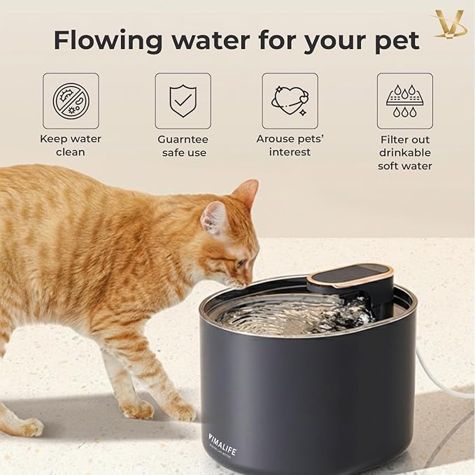 Fuente de Agua Automática para Mascotas VIMALIFE 3L miniatura 3