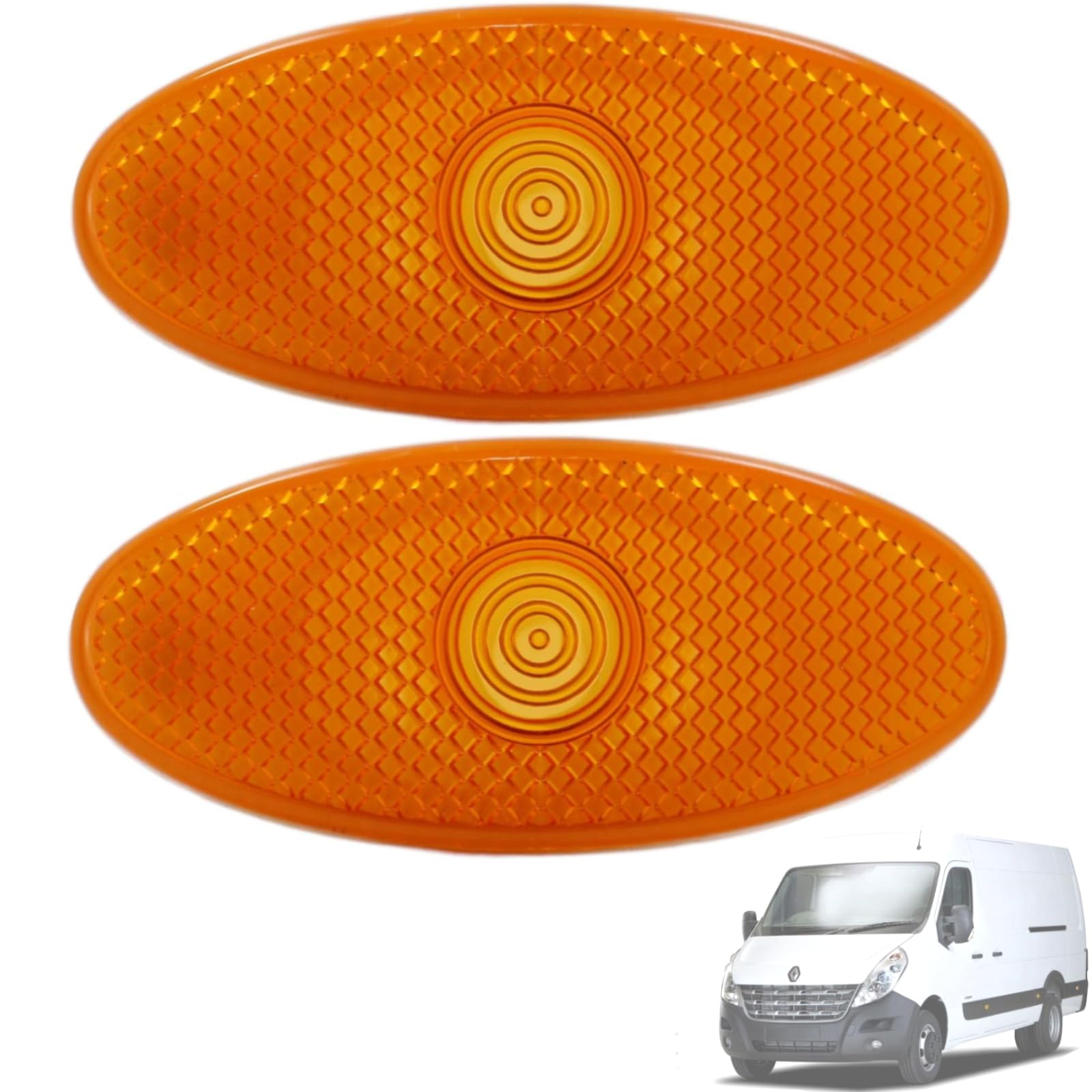 Twowinds Clignotant Latéral 261B00001R Compatible avec Renault Master 3
