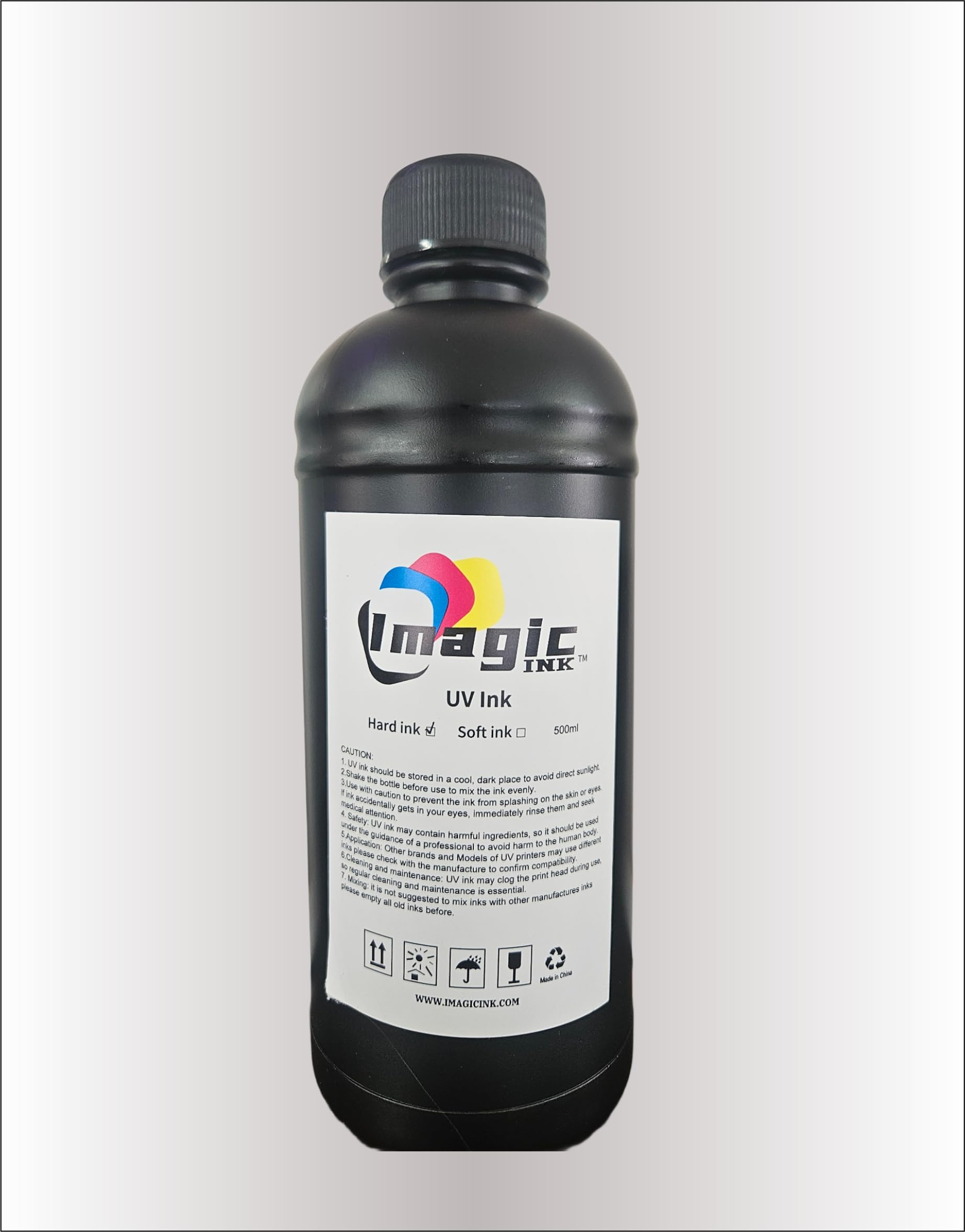 Amazon.com: 500 ml uv Printer Ink by Imagic Ink (White Hard)