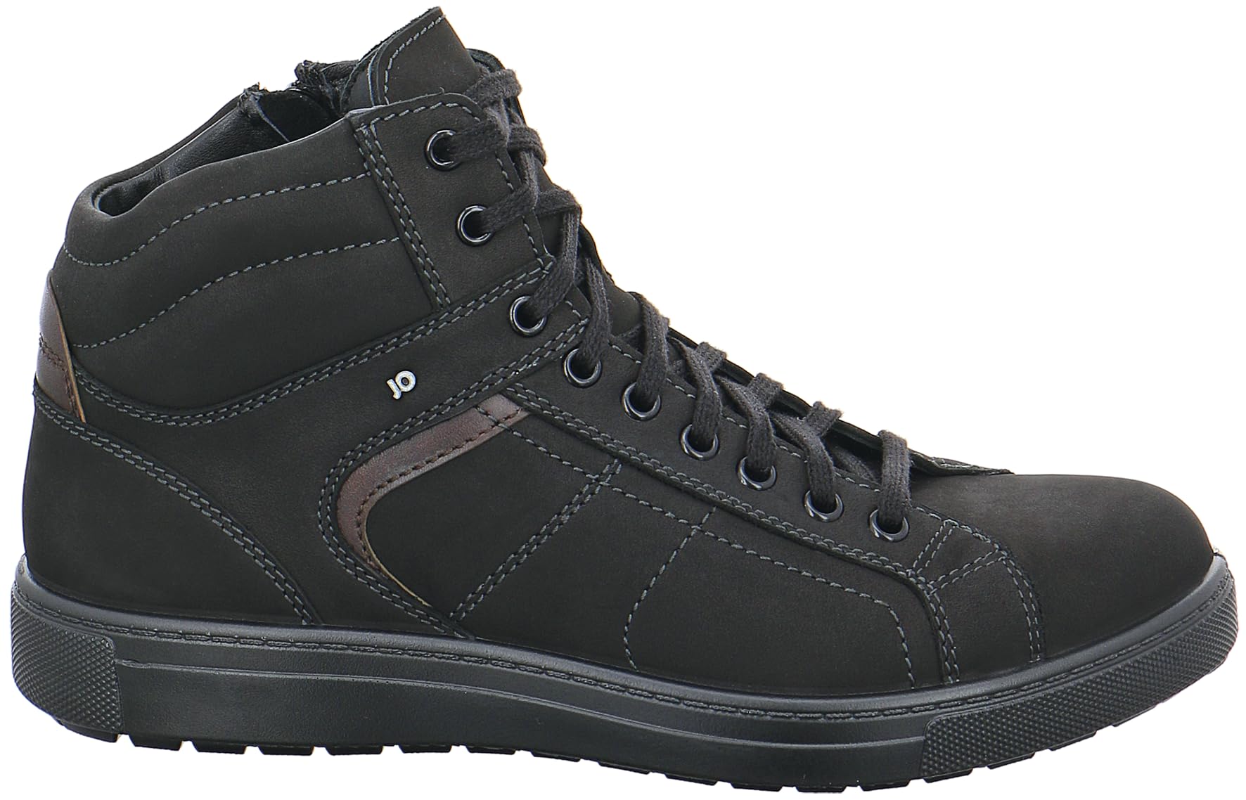 JOMOS Men's Rallye Snow Boots, Black/Capucino, 46 EU