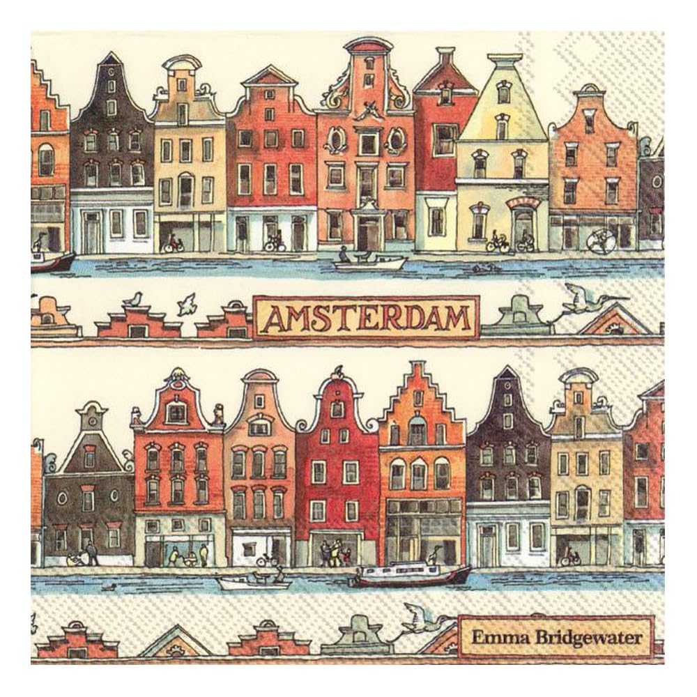 IHR Emma Bridgewater AMSTERDAM Luncheon Paper Table Napkins 20 in a pack 33cm square