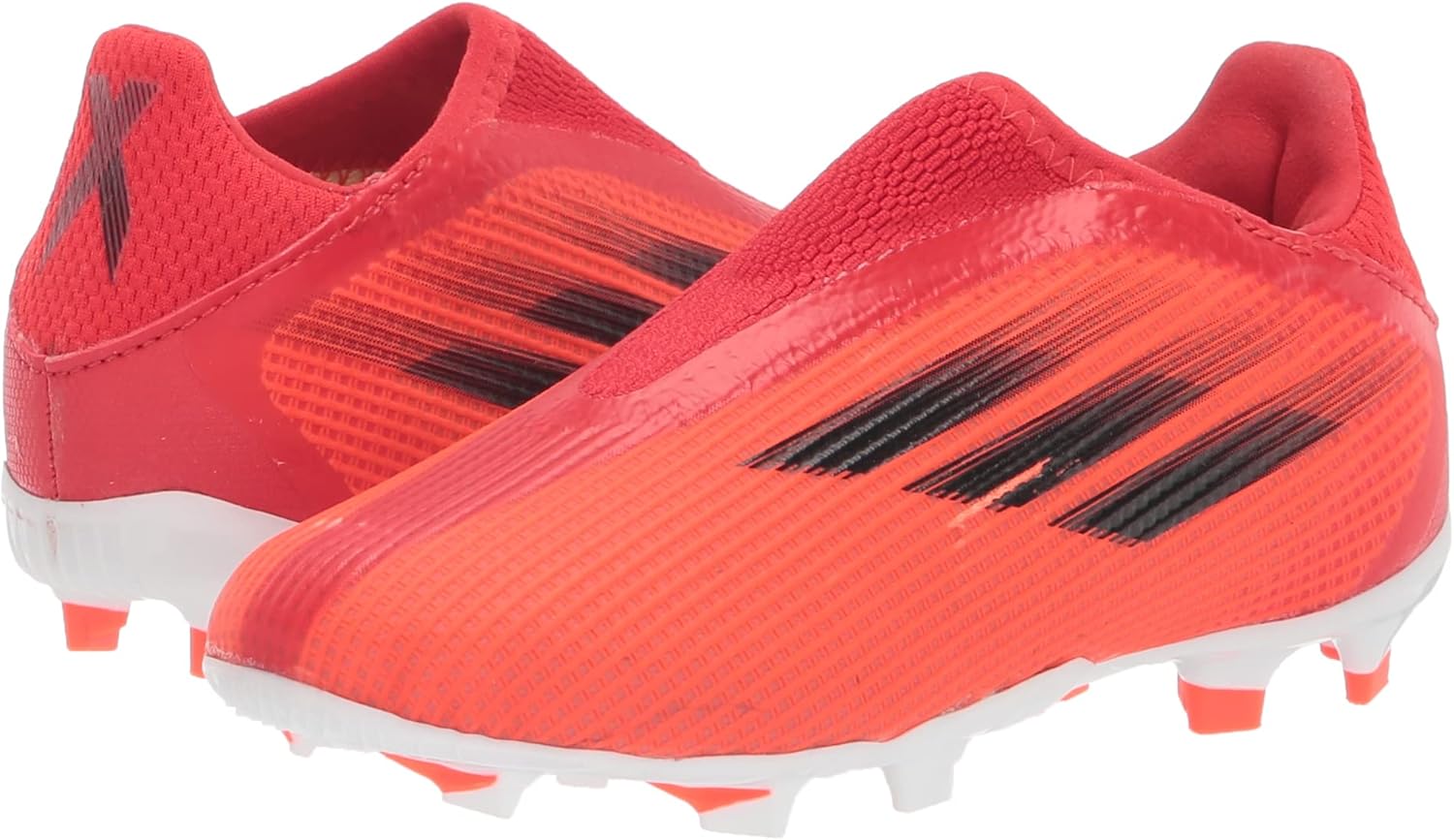  | adidas Unisex-Child X Speedflow.3 Laceless Firm Ground Soccer Shoe | Soccer