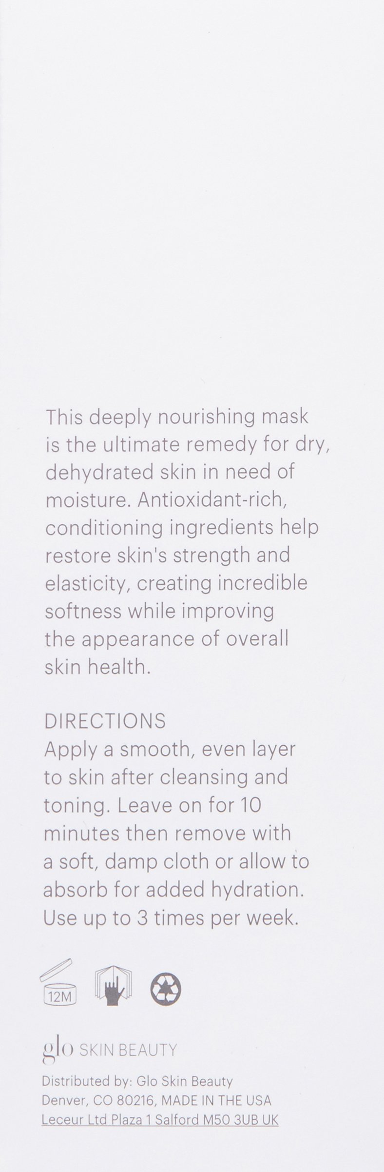 Glo Skin Beauty Restorative Mask | Nourishing Remedy for Ultimate Skin-Conditioning