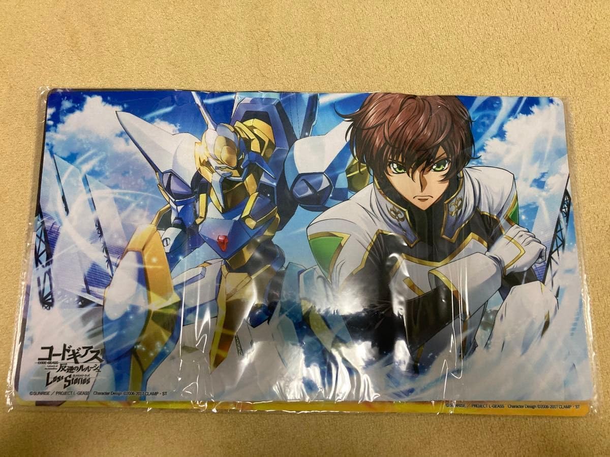 コードギアスロストストーリーズ ラバーデスクマット 枢木スザク