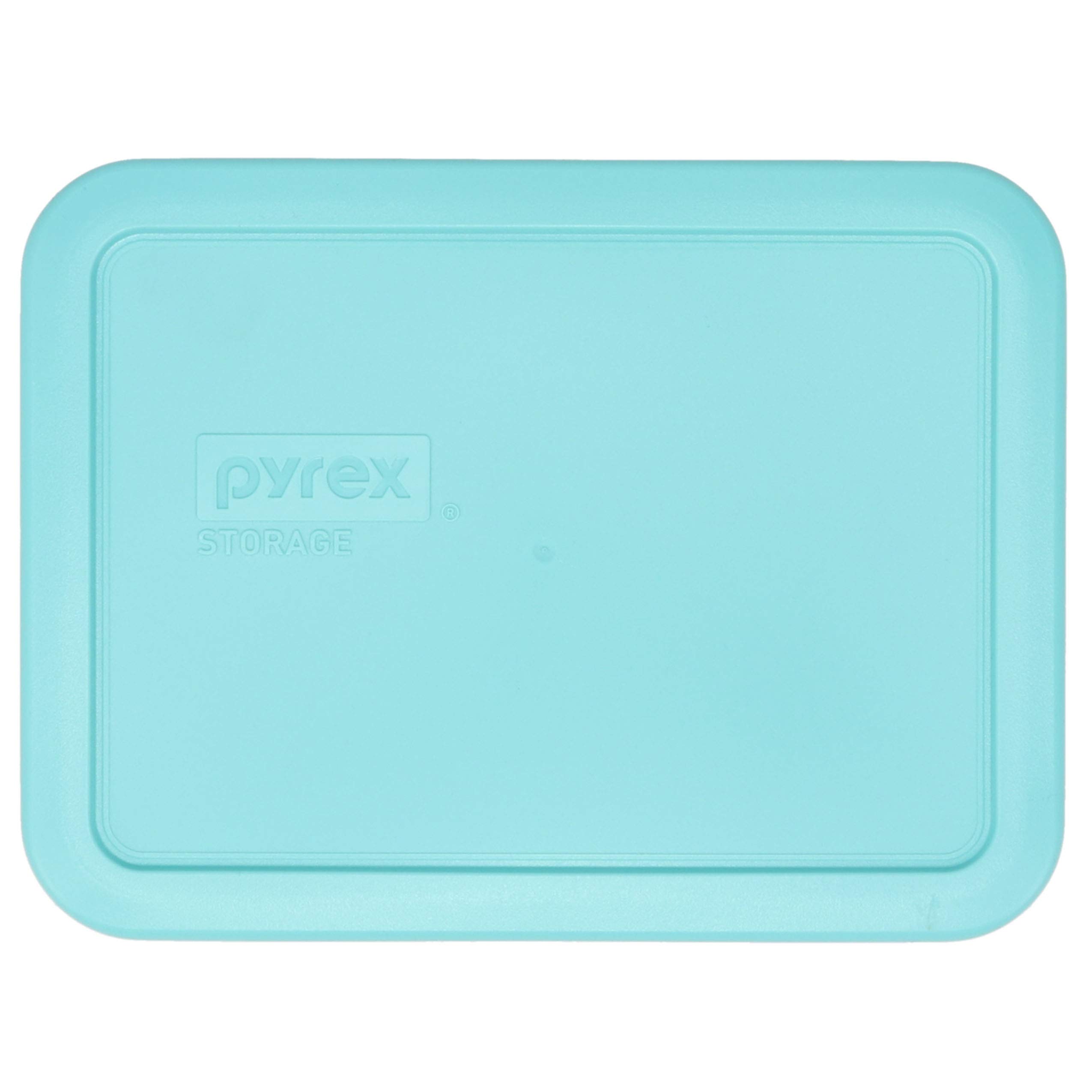 Couvercle Pyrex 7210-PC turquoise de rechange pour conservation aliments 3 tasses