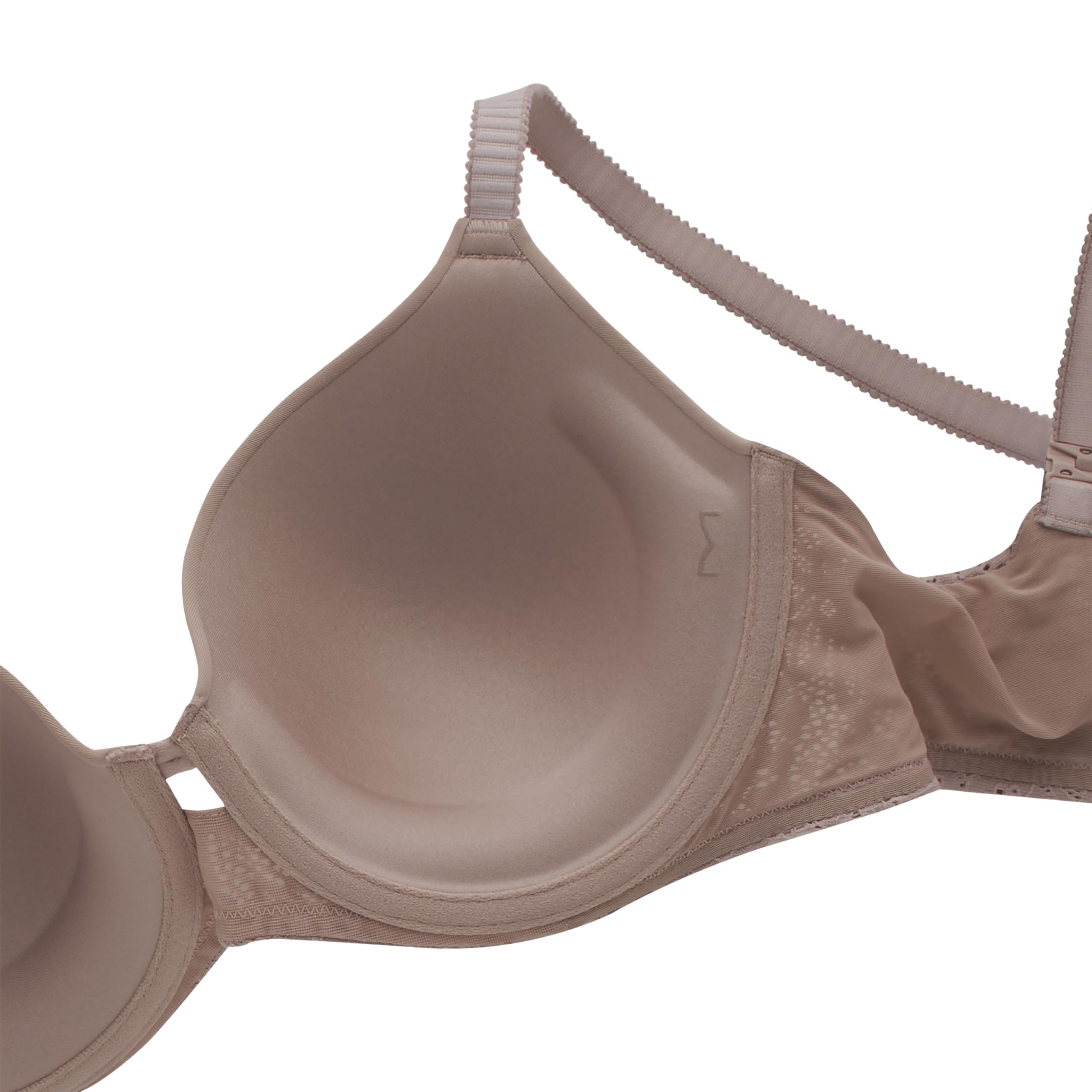 Maidenform Women's Custom Lift, One Fab Fit Underwire, Convertible Straps, Full Coverage Bra, Evening Blush