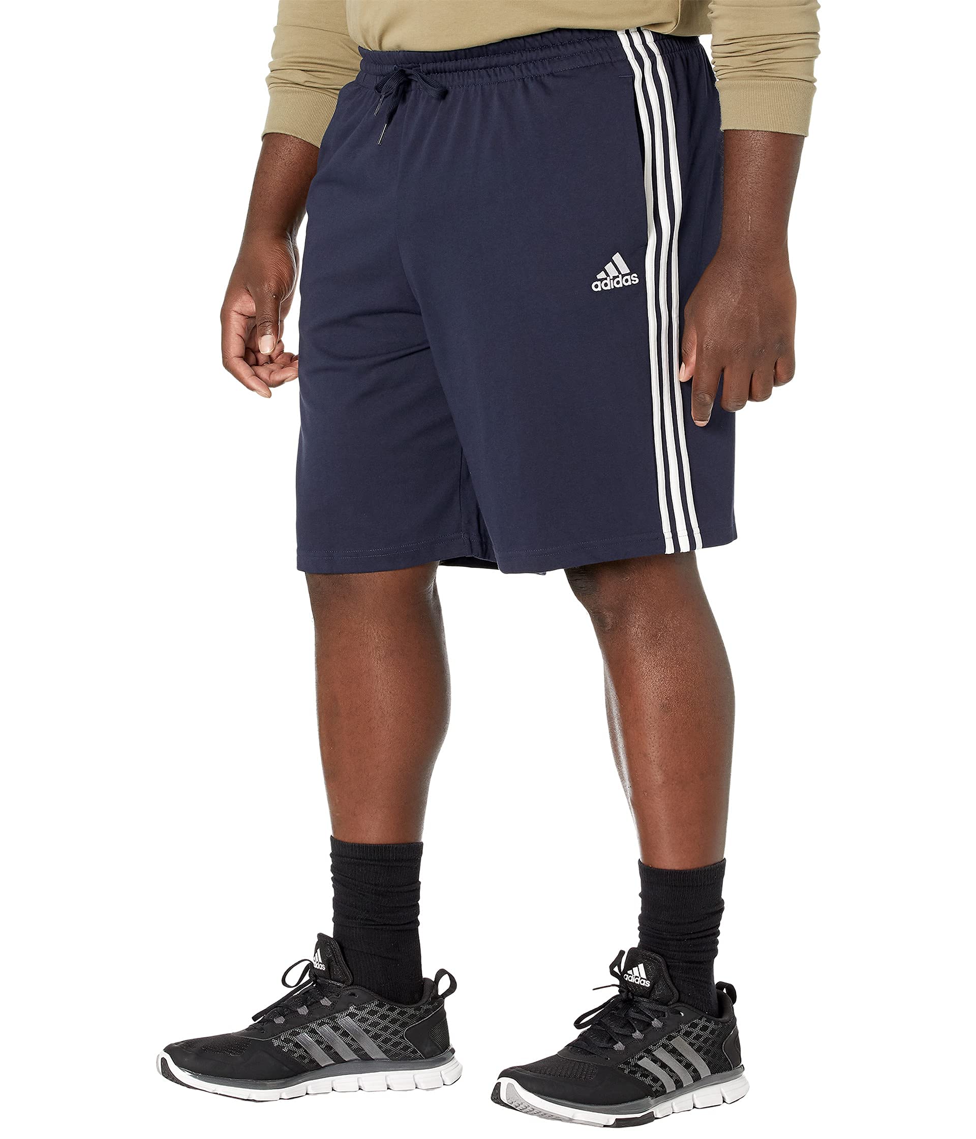 Adidas Hombre Essential Three Stripes French Terry Short — view 21