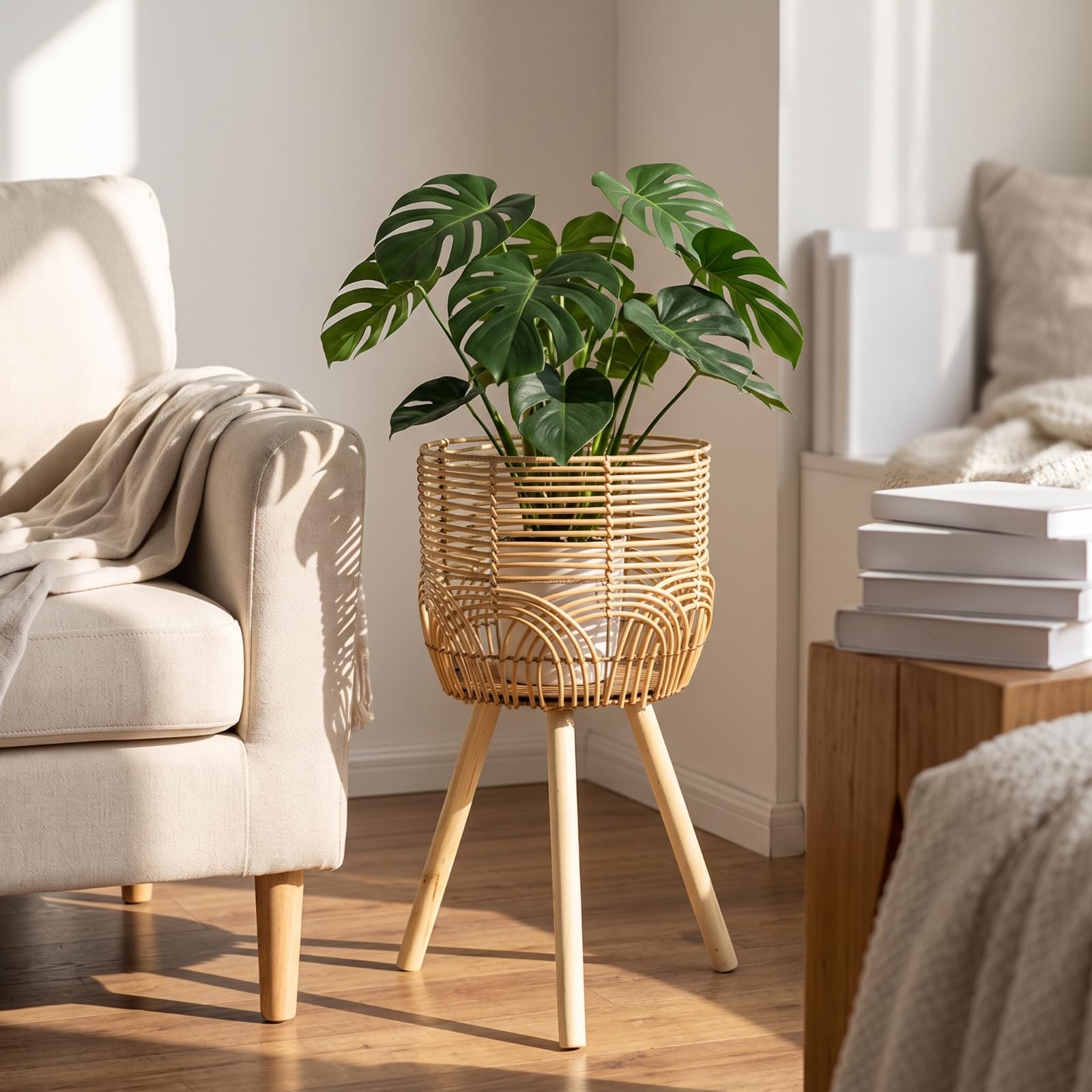 Fioriera con Gambe Leggero Arredamento, M