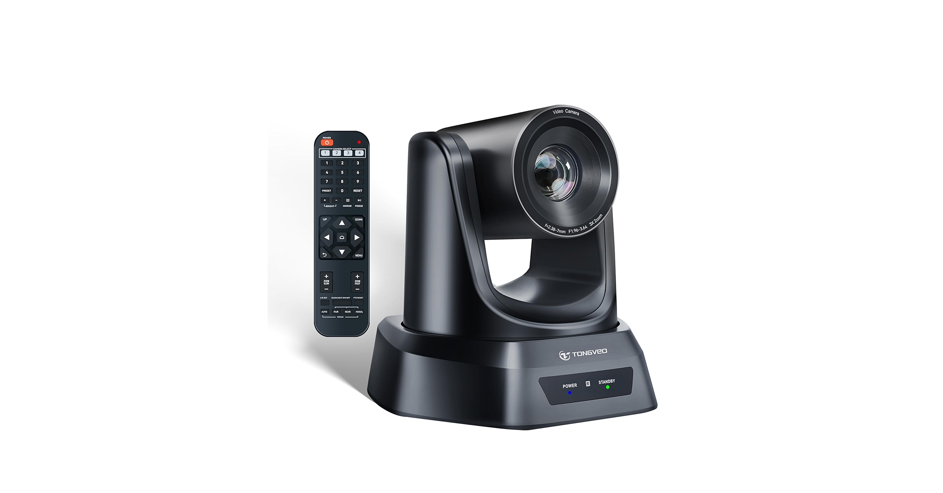 TONGVEIO HD 1080P PTZビデオカメラ Amazon.com: TONGVEO 3X Optical Zoom PTZ Camera HDMI USB 3.0