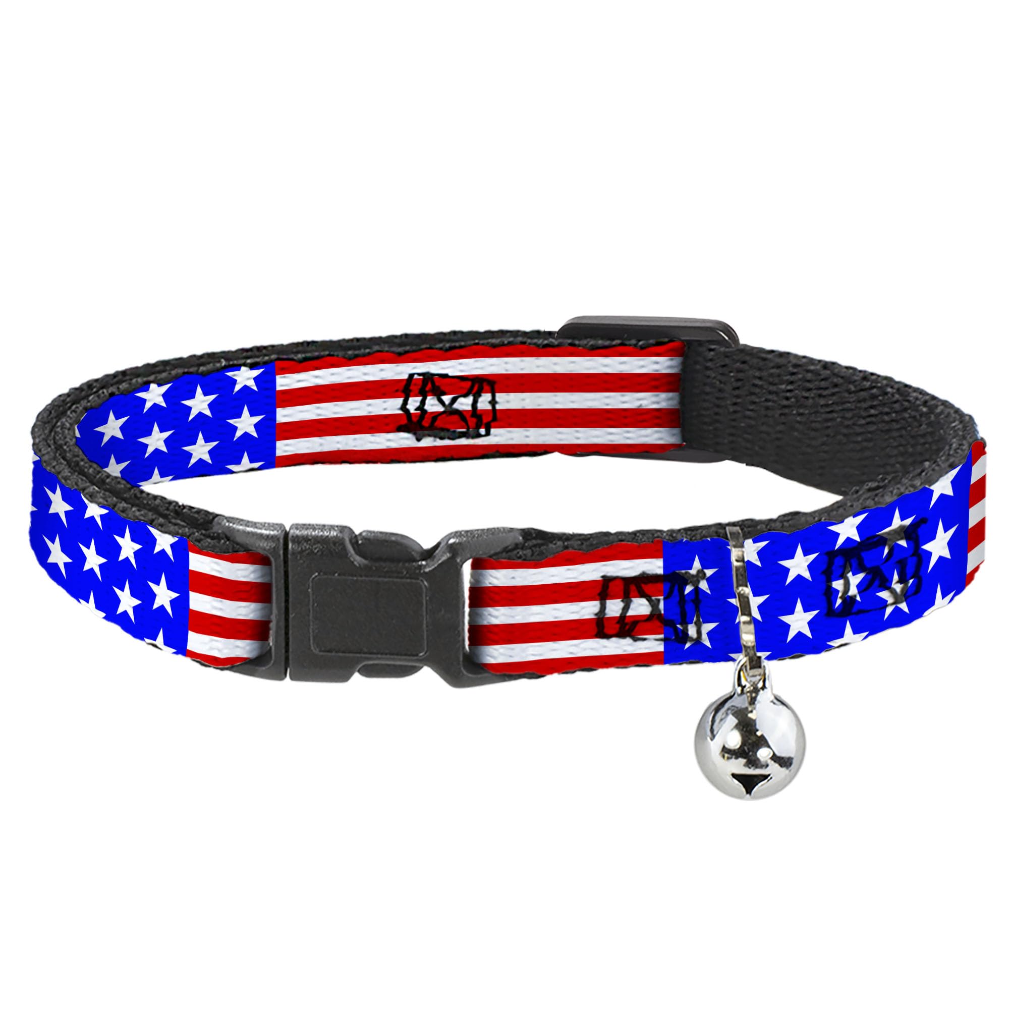 Collar para gato regulable mediano para evitar accidentes por asfixia en casa