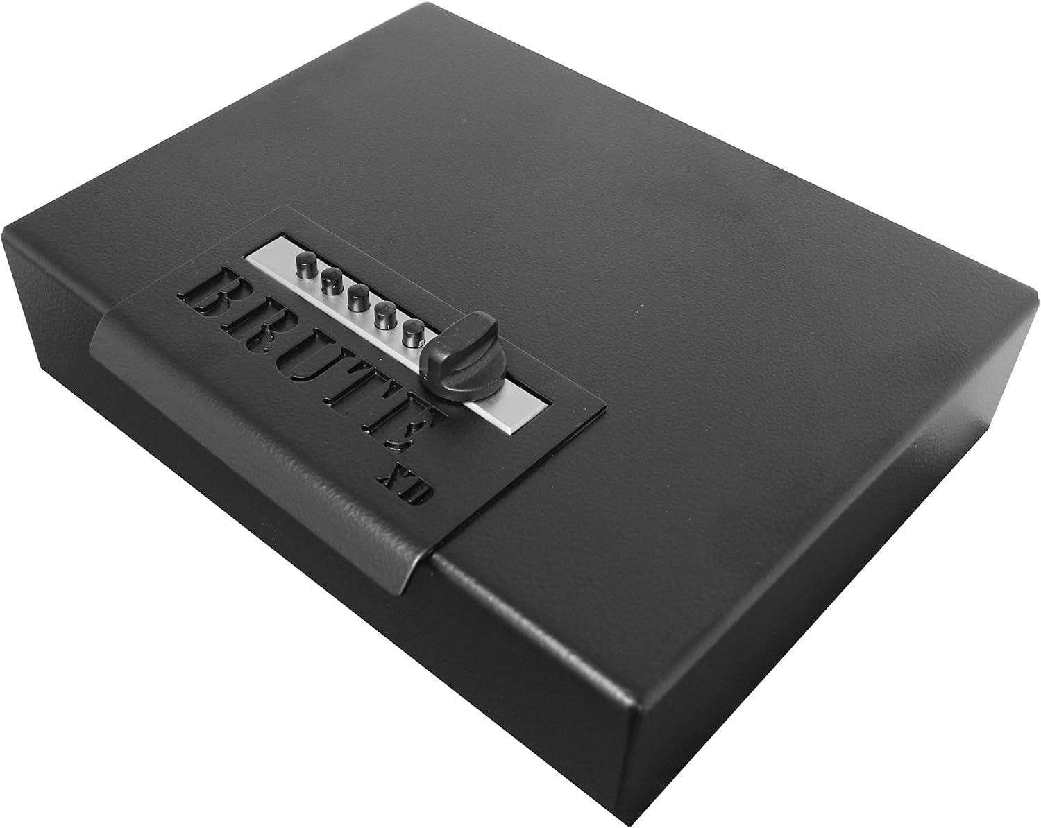 V-Line Ind. Brute XD Tactical Flat Black with Quick Access Simplex Lock with HD Lock Cover to Prevent Punch Through, Tactical Black