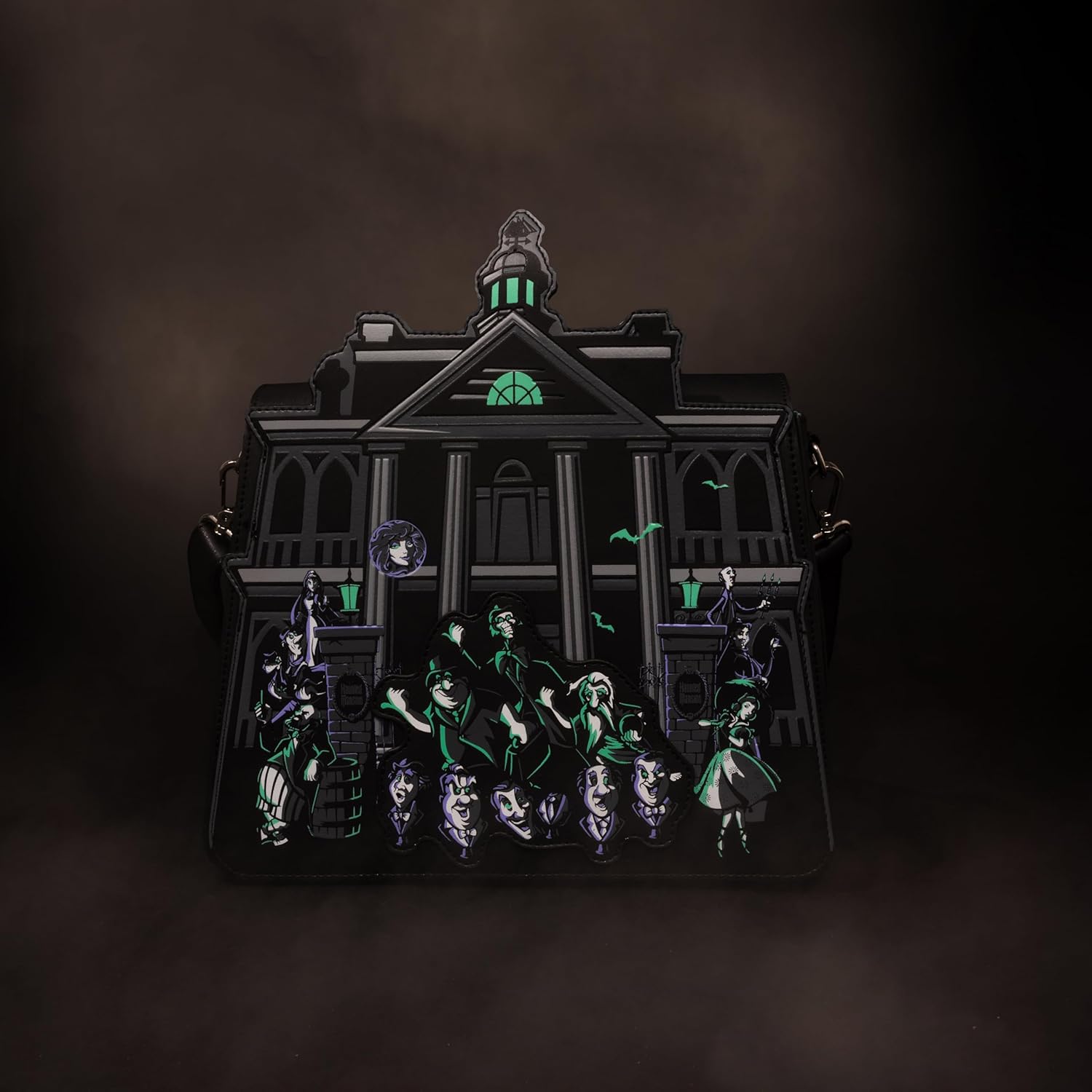 Loungefly Disney: Haunted Mansion Crossbody Purse, Amazon Exclusive - Image 6