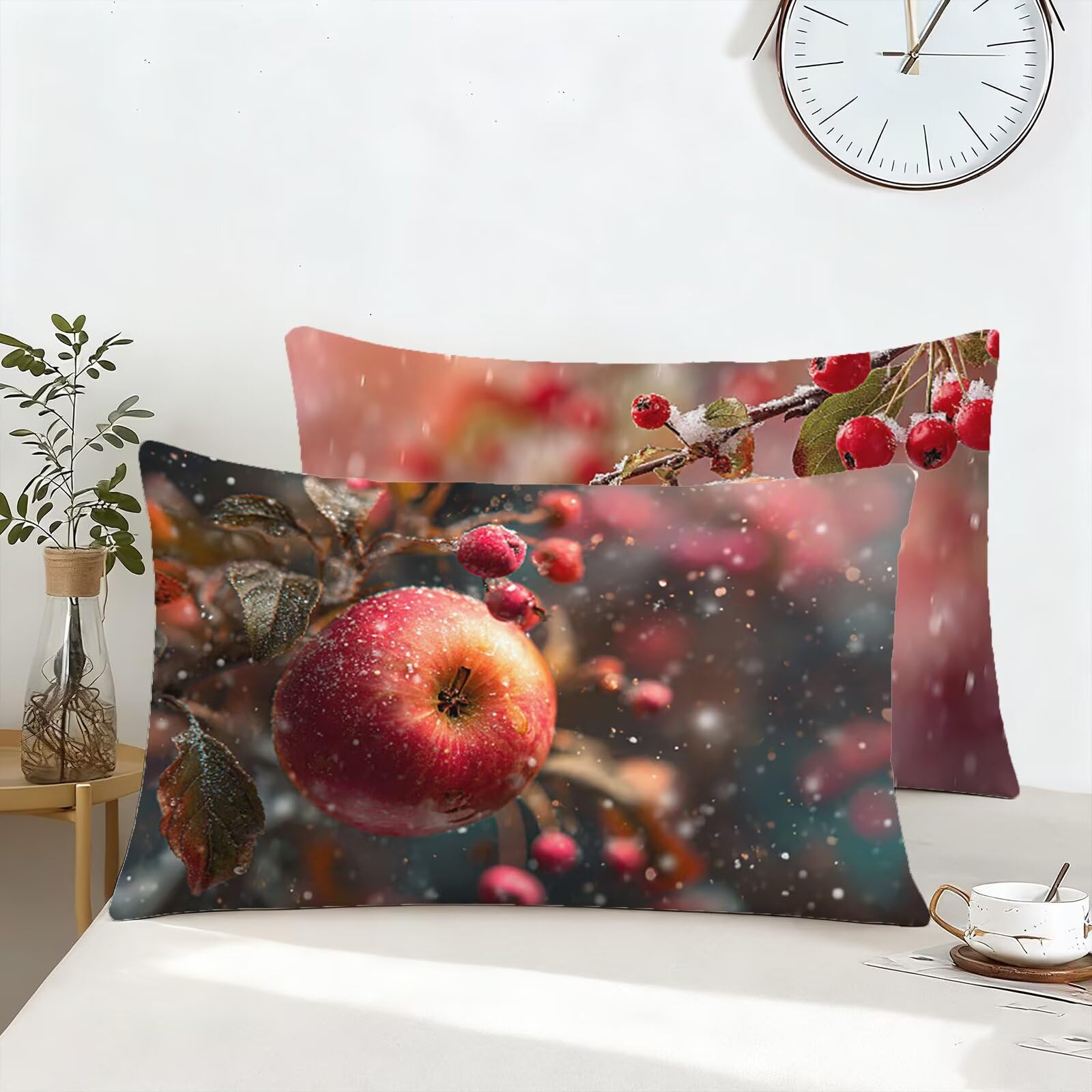 Bordowa poszewka na poduszkę poszewka na poduszkę 70 x 90 cm poszewka na poduszkę dekoracyjna poszewka na poduszkę aksamitna poszewka na poduszkę zestaw 2 szt. można prać niewidoczny zamek