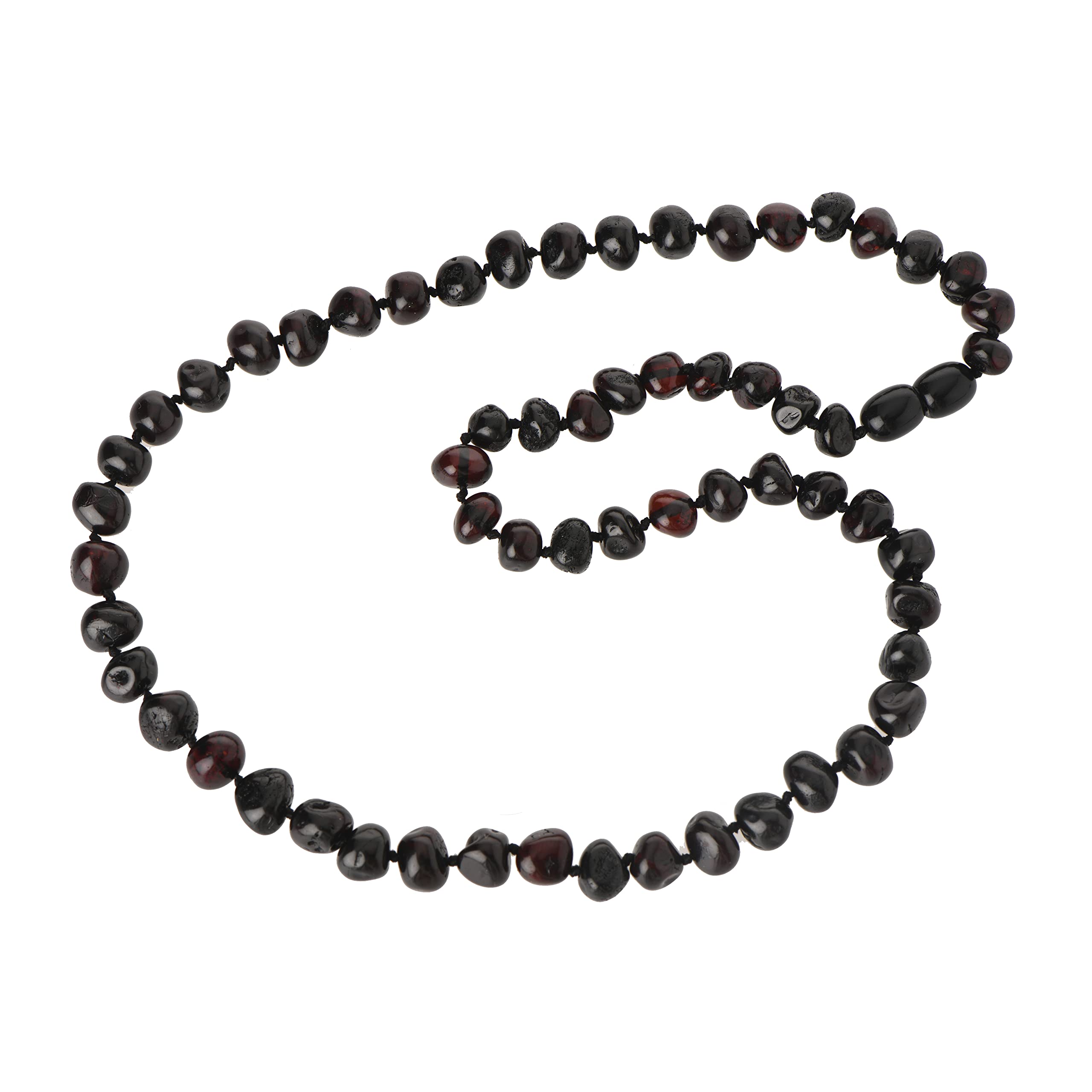 TheNaturalAmber Baltic Amber Necklace Cherry Baroque
