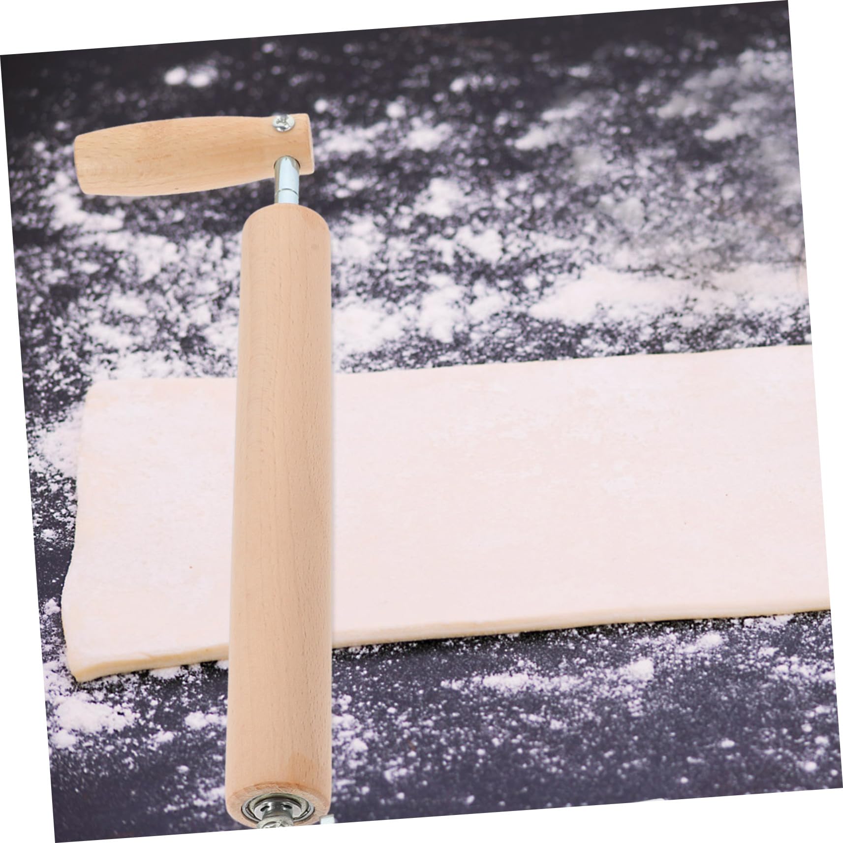 Rodillo De Madera Abrazadera Herramienta Para Amasar Masa De Albóndigas Utensilio De Cocina Hogar Rodillo Para Pizza