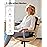 COMFIER Vibration Back Massager with Heat, Heated Massage Chair Pad, Massage Seat Cushion, Chair Massager pad, seat Warmer 5 Vibrating Modes & 2 Heat Levels, Ideal Gifts for Men Women