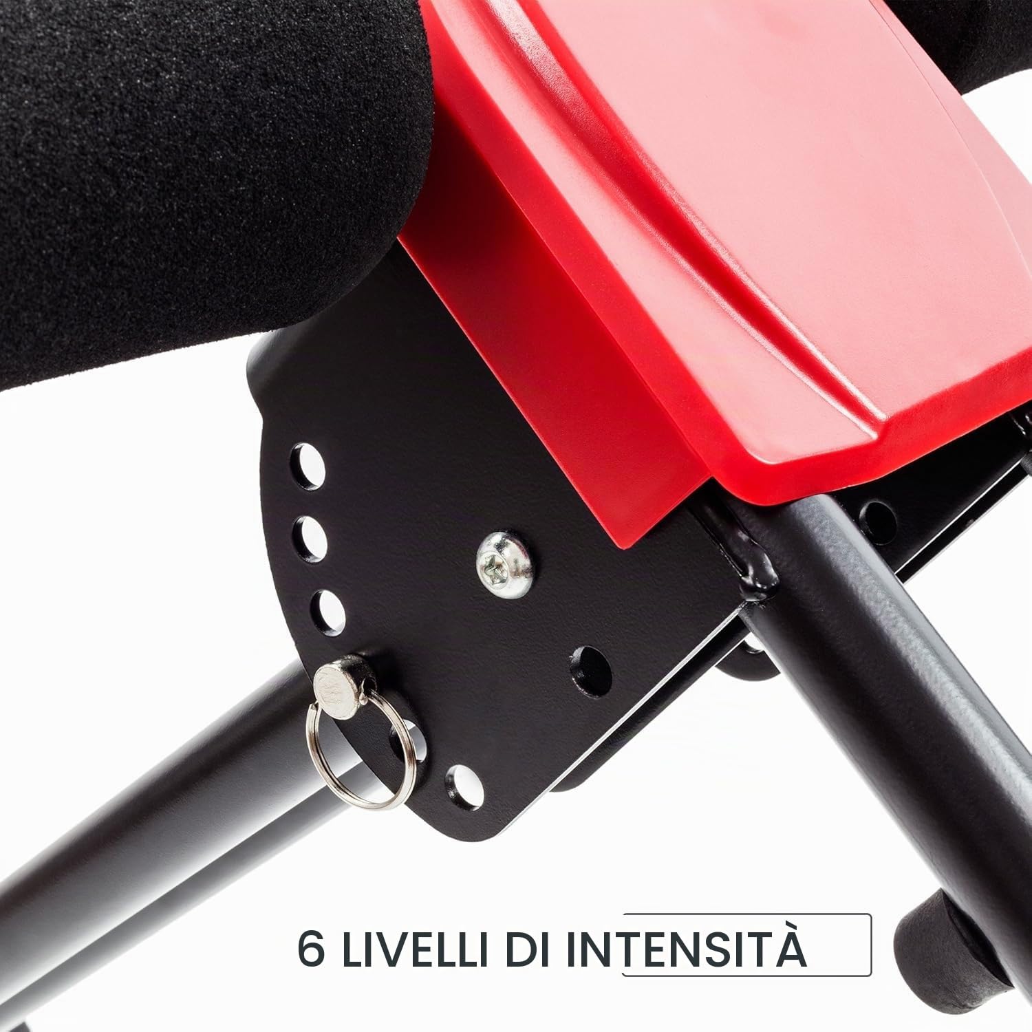 TechFit Panca per Addominali - Panca Palestra Pieghevole Attrezzatura di Fitness Verticale, Supporto per l'Addome Fermo, Dispositivo per Vita, Piattaforma di Resistenza