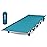 MARCHWAY Ultralight Folding Tent Camping Cot Bed, Portable Compact for Outdoor Travel, Base Camp, Hiking, Mountaineering, Lightweight Backpacking (Blue)