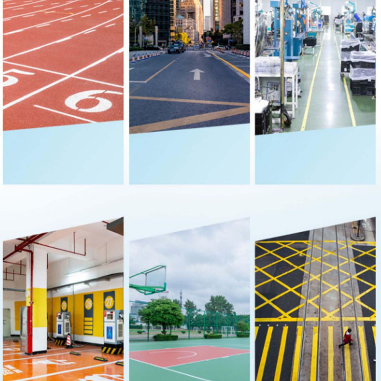 Linea di verniciatura regolabile per marcatura, spinta manuale per parcheggio stradale, stadio, magazzino, pavimento, facile da usare con 4 ruote