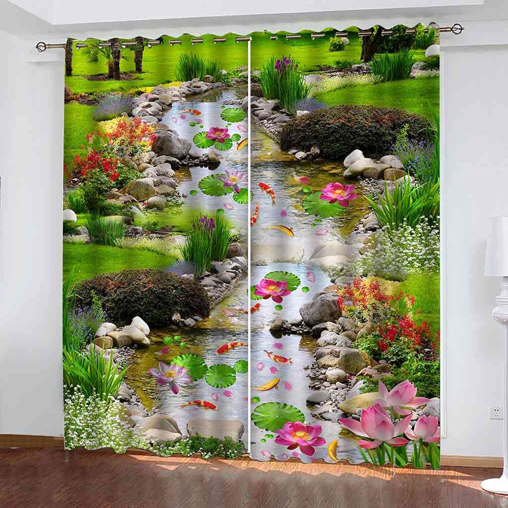 Rideaux occultants phoniques occultation totale pour grand vitrage de chambre d'enfant