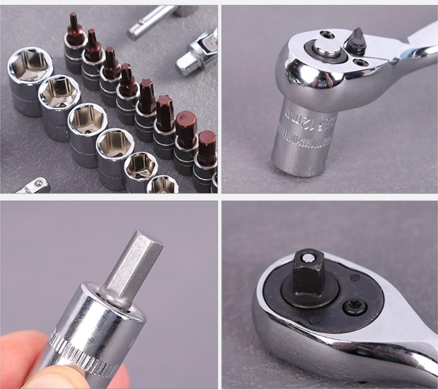 Kit Sostituzione Serrature Per Cassette Attrezzi - 2 Fibbie Con Maniglia A T In Acciaio