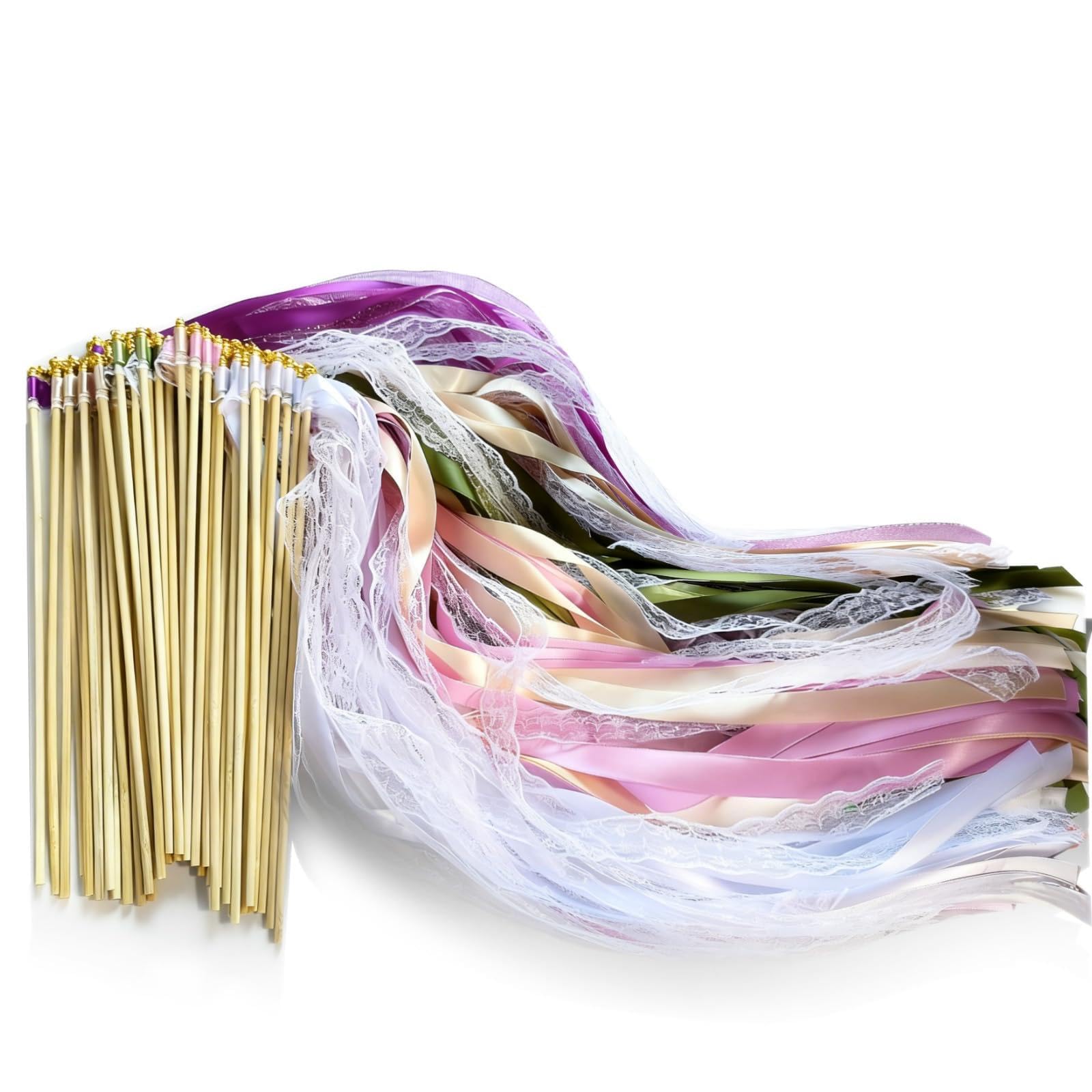 Baguette ruban mariage et dentelle pour créer des souvenirs magiques en famille
