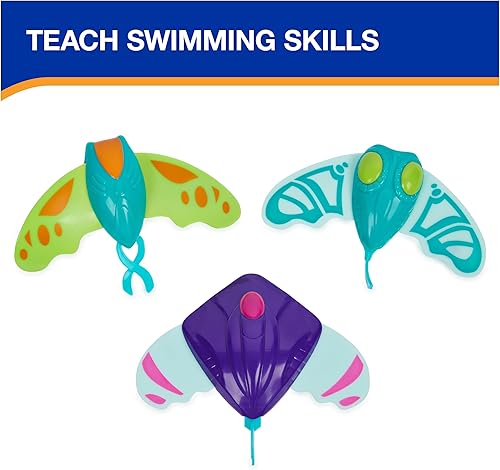 Miniatura 4 de SwimWays, Zoom-A-Rays - Juguetes de agua para niños, juguetes sumergibles para aprender a nadar y para juegos al aire libre, para niños de 5 años en