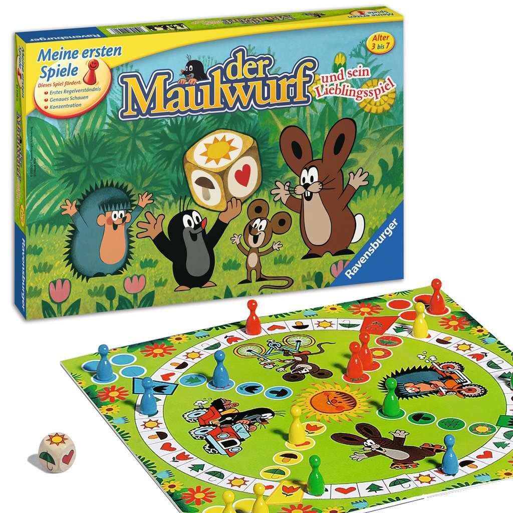 Puzzle ravensburger La talpa nel giardino 2x24 pezzi 1 pz