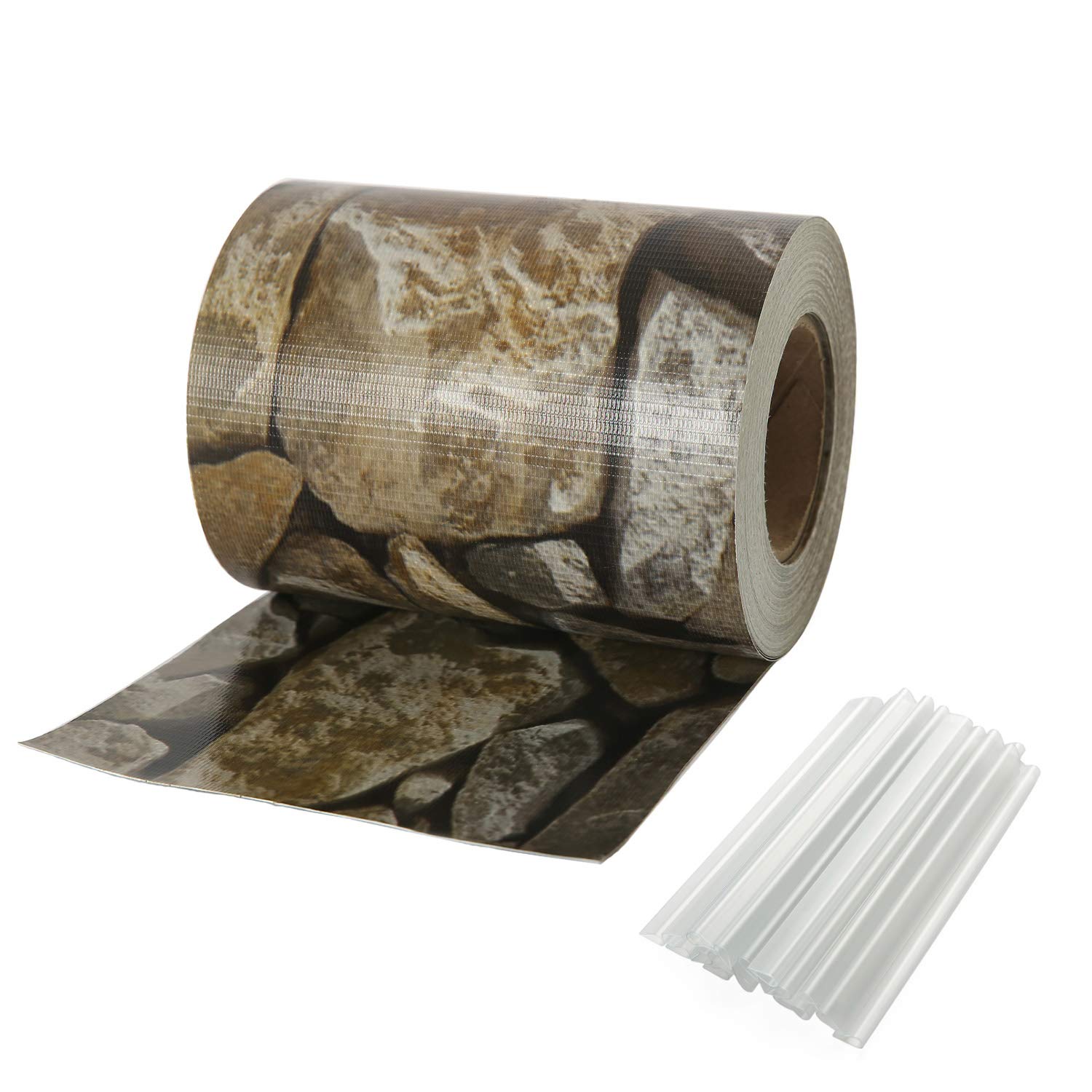Naimorui PVC Sichtschutzfolie Sichtschutzstreifen Garten Sic
