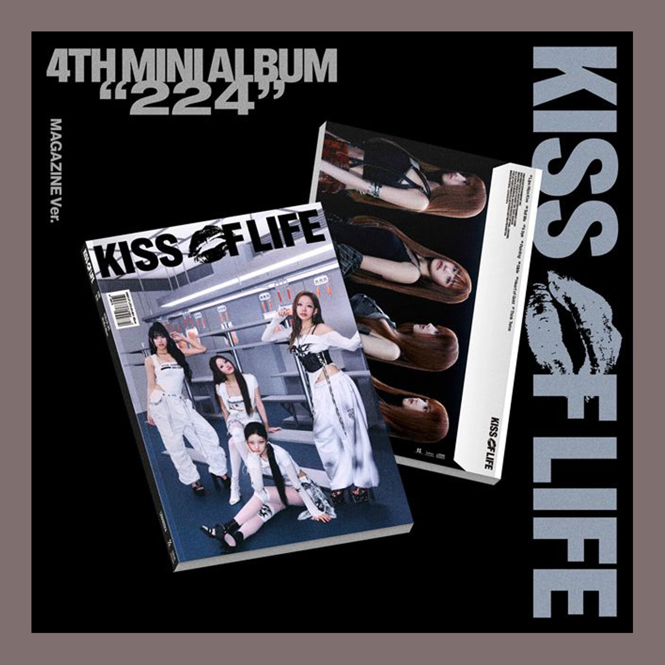 kiss of life ジュリー　トレカ　サノク　4週 Julie Official Photocard Kiss of Life 2025 Season's Greeting Kiof