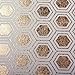 DII Collapsible Polyester Storage Cube, Honeycomb, Copper, Small