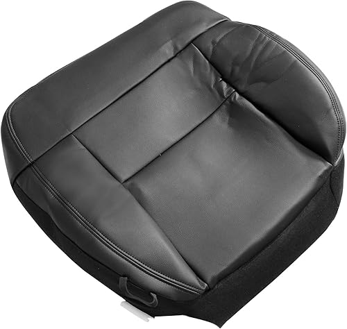 Miniatura 2 de NLQR Funda de asiento de repuesto para parte inferior del pasajero delantero, color negro ébano compatible con Ford F150 Lariat XL 2004 2005 2006