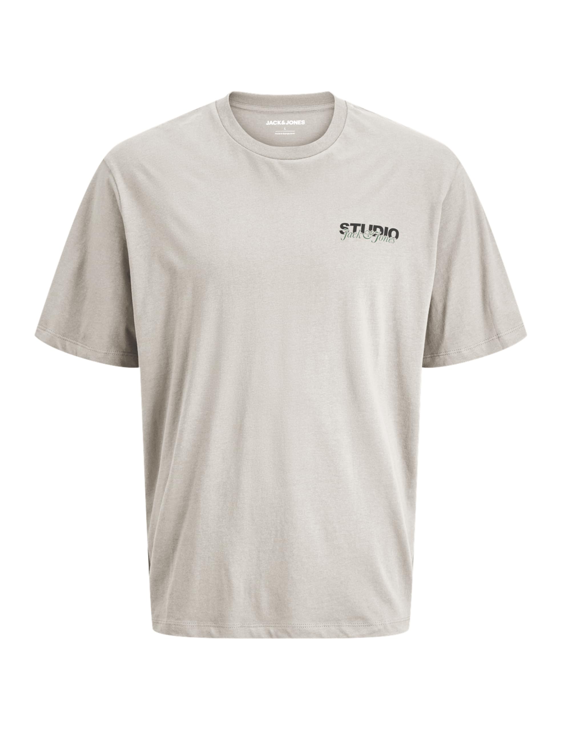 JACK & JONES Jjyuki Tee SS Crew Neck Bf, Moonbeam, XL