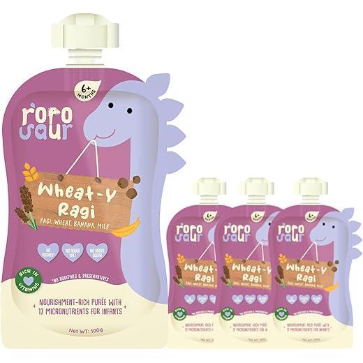 Rorosaur Baby Cereal - Nutrient-Rich Pack 100g