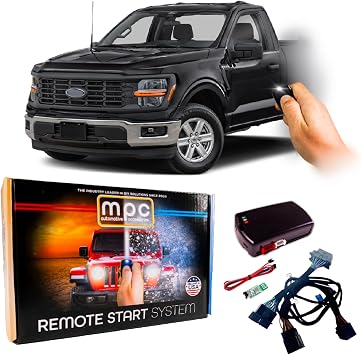MPC Remote Start Kit Compatible with Ford F-150 2024-2025 || Plug and Play || Lock-Unlock-Lock to Start || No Horn Honk || USA Tech Support