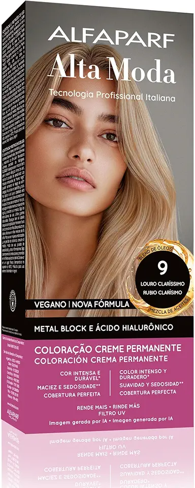 Alta Moda Tinta 9 Loiro Clarissimo