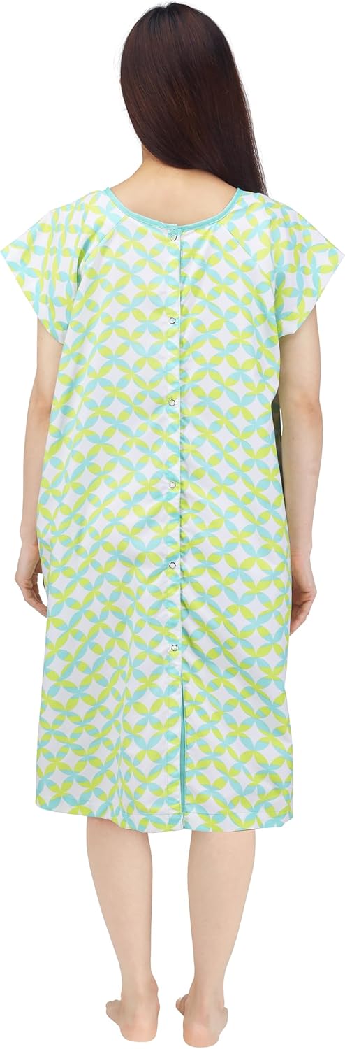 NY Threads Women's Hospital Gown Soft and Stylish Patient Gown - Image 3