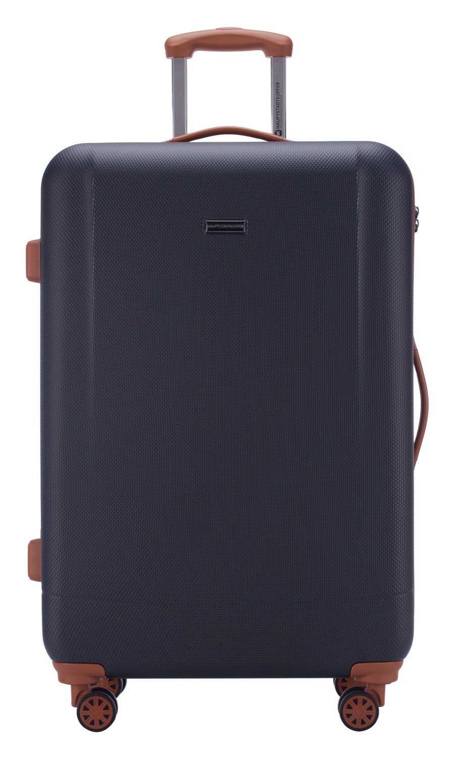 HAUPTSTADTKOFFER - Wannsee - Valigia da viaggio rigida e legera, grande 77 cm, Trolley ABS, TSA, 94 litri, Blu scuro